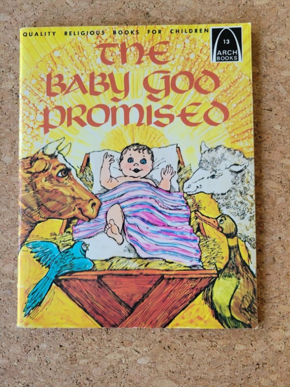 Vintage Arch Books "The Baby God Promised" 1976